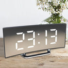 Digital Alarm Clock for Bedroom, LED Digital Clock with Auto Dimming and Large Display, Small Bedside Alarm Clock