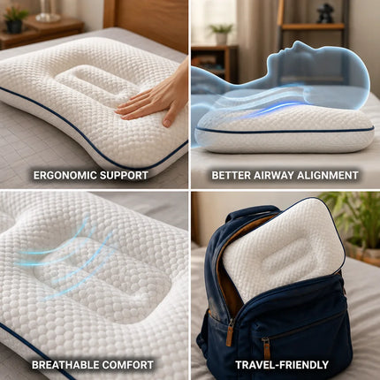 Neck Support Pillow for Kids, Toddler Pillow