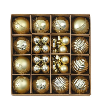 Christmas Ornaments 44 Piece Set, Red Ornaments for Christmas Decor – image 5
