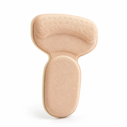 Heel Pads, Gel Heel Cushion for Shoes, Cut to Fit Adhesive Heel Protectors for Blisters and Pain Relief, 4 Pairs