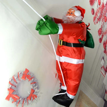 Inflatable Santa Claus 20 Inch with Built In LEDs, Outdoor Christmas Inflatables, Inflatable Christmas Decorations