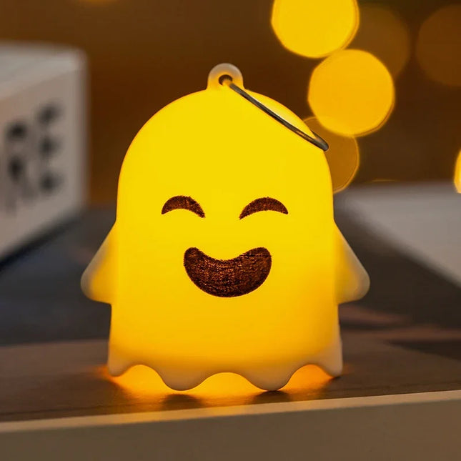 Ghost Night Light for Kids, LED Night Light with Adjustable Brightness and Hanger, Indoor Halloween Decorations_04