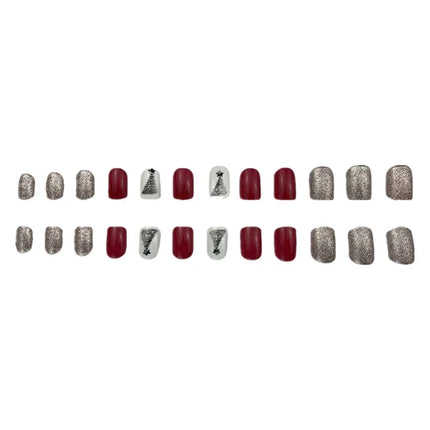 Nail Art for Festive Nails, Non Toxic Holiday Nail Art for Home Application