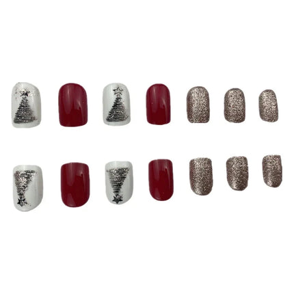 Jelly Nails with Chip Resistant Finish, Non Toxic Holiday Nail Art for Home Application