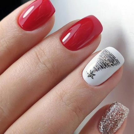 Nail Gel for Holiday Nail Art, Nail Design Gel with Intricate Patterns, Non Toxic Jelly Colors for Home Manicure