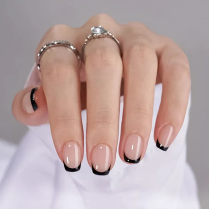 Christmas Nail Art Set, Artificial Nails with Reindeer