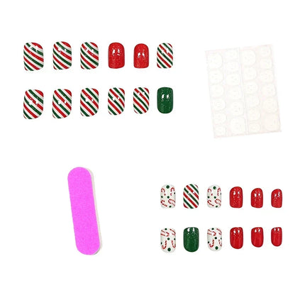 Christmas Nails, Winter Nail Art Set