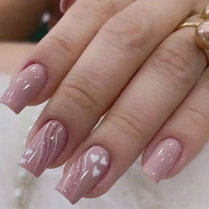 Christmas Nail Art Set, Candy Cane Nails with Buffing Strips and Gel Polish – image 19