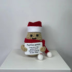 Plush Toys, Christmas Plushie with Santa Hat and Scarf – image 11