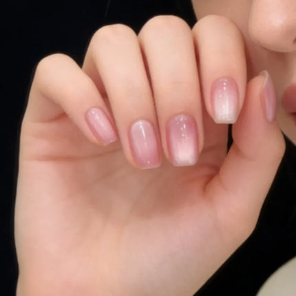 Christmas Nails Press On, Press On Nail Kit with Buffing Strips and Gel Polish – image 21