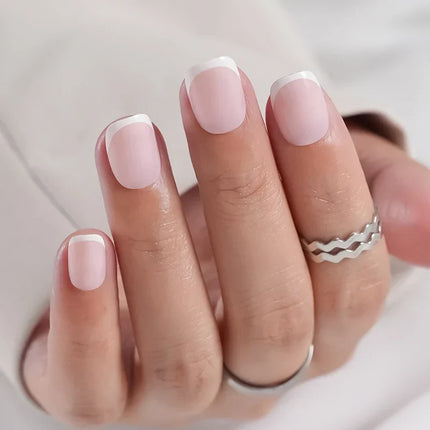 Christmas Nails Press On, Candy Cane Nails with Buffing Strips and Gel Polish – image 5
