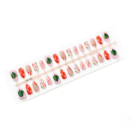 Christmas Nails Press On Nail Set, Holiday Nail Art – image 4