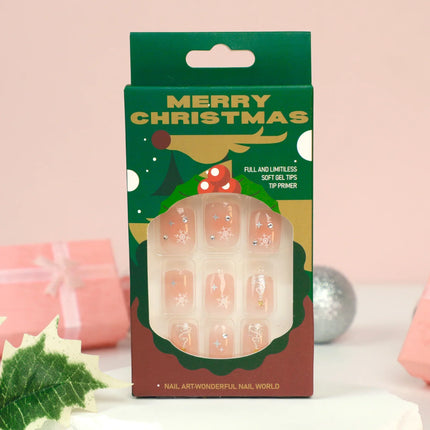 Adhesive Press On Nails for Christmas, Winter Nail Art – image 4