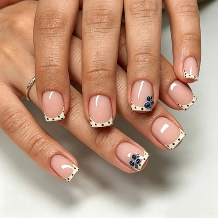 Christmas Nails, Festive Nails with Reindeer and Peppermint, Candy Cane Nail Art with Buffing Strips and Gel Polish
