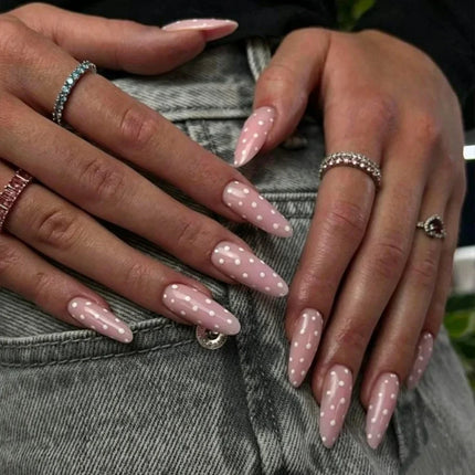 Christmas Nails, Candy Cane Nail Art with Buffing Strips and Gel Polish – image 11