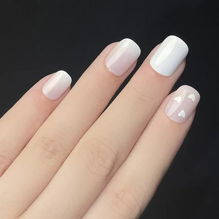 Christmas Nails, Candy Cane Nail Art with Buffing Strips and Gel Polish – image 5