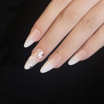 Christmas Nails, Festive Nails with Reindeer and Peppermint – image 6