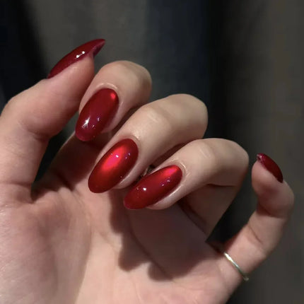 Press-On Nails Festive Designs Buffing Strips & Gel Polish_80
