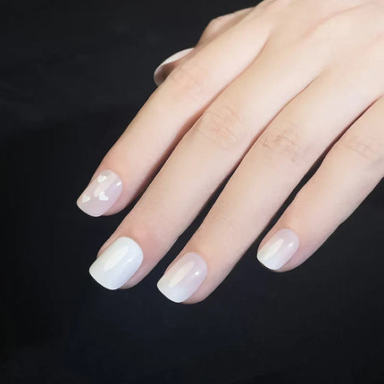Press On Nails for Christmas, Festive Nails with Reindeer and Candy Canes – image 4