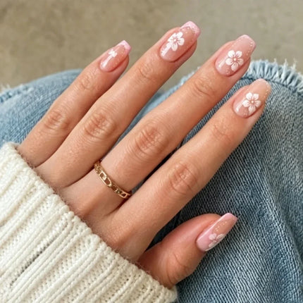 Press On Nails for Christmas, Festive Nails with Reindeer and Candy Canes – image 43