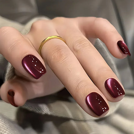 Press-On Nails Festive Designs Gel Polish & Buffing Strips_52