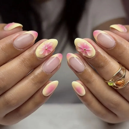 Press-On Nails Festive Designs Gel Polish & Buffing Strips_54