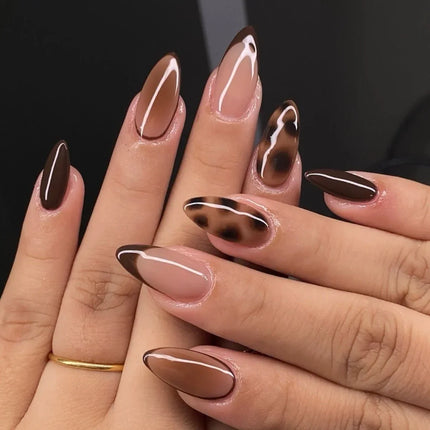 Press-On Nails Festive Designs Gel Polish & Buffing Strips_60