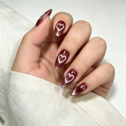 Press-On Nails Festive Designs Gel Polish & Buffing Strips_76