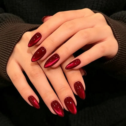 Press-On Nails Festive Designs Gel Polish & Buffing Strips_98