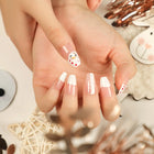 Elegant Nail Art, Winter Nails with Snowman Designs – image 6