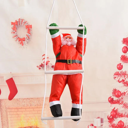 Santa Claus Figurine with Gift Sack, Realistic Santa Claus