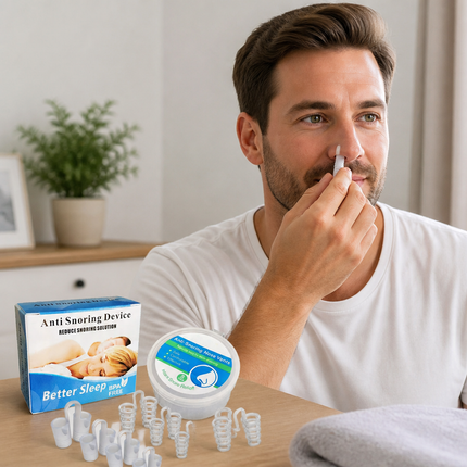 Nasal Dilator for Snoring, Anti Snoring Device with Travel Case