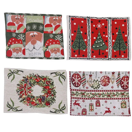Christmas Tablecloth with Christmas Tree Print, Quick Drying Christmas Table Linen – image 5
