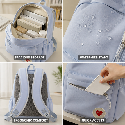 School Backpacks, Water Resistant Backpack for Work