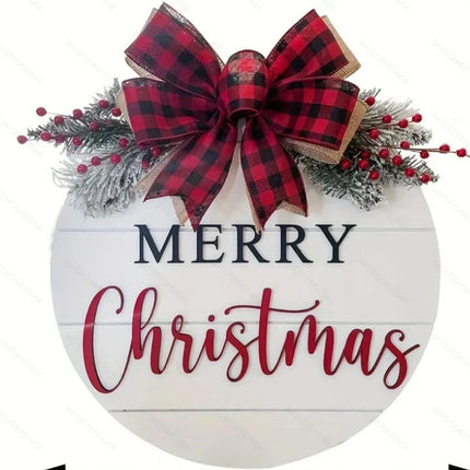 Merry Christmas Sign for Front Door – image 8