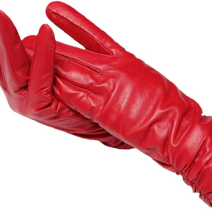 LuxLeather | Women's Leather Gloves with Soft Wool Lining | Warm Gloves for Ultimate Comfort and Style 1