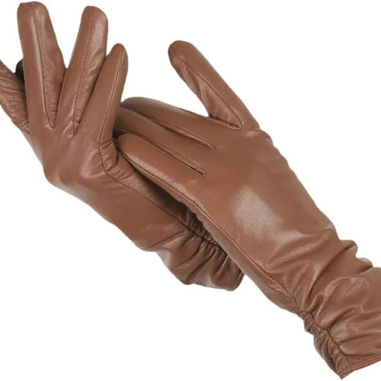 LuxLeather | Women's Leather Gloves with Soft Wool Lining | Warm Gloves for Ultimate Comfort and Style 2