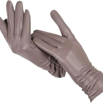 LuxLeather | Women's Leather Gloves with Soft Wool Lining | Warm Gloves for Ultimate Comfort and Style 9