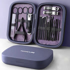 LuxNails | Professional Stainless Steel Manicure Kit with 18 Tools | Compact Storage Box for Effortless Nail Care 0