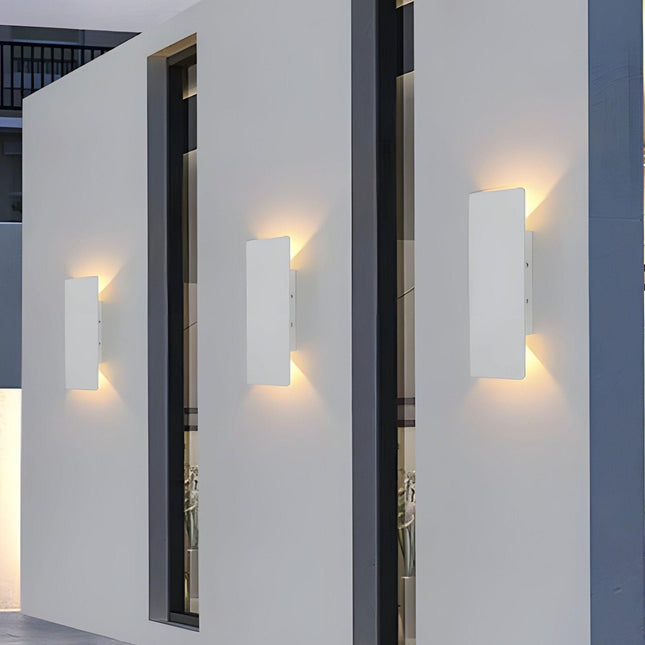 LuxeWall | Outdoor Wall Lights with Weatherproof Aluminum & LED Technology | Modern Design for Garden Ambiance 0