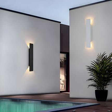 LuxeWall | Outdoor Wall Lights with Weatherproof Aluminum & LED Technology | Modern Design for Garden Ambiance 2
