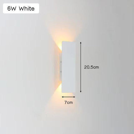 LuxeWall | Outdoor Wall Lights with Weatherproof Aluminum & LED Technology | Modern Design for Garden Ambiance 8