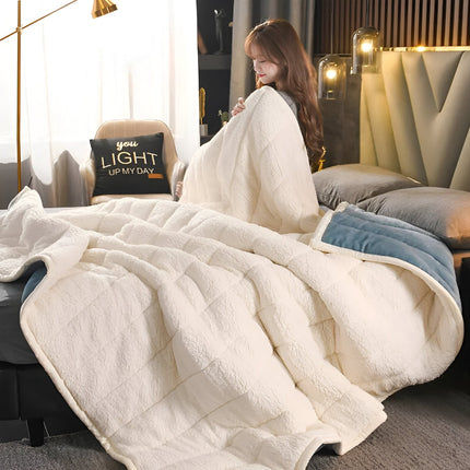 Luxe Fleece Blanket | Super Soft Warm Blanket with Elegant Design | Perfect for Cozy Nights 1