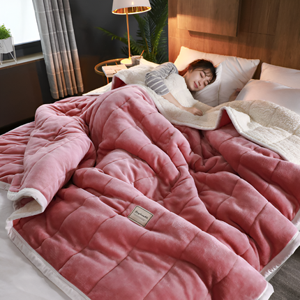 Luxe Fleece Blanket | Super Soft Warm Blanket with Elegant Design | Perfect for Cozy Nights 7