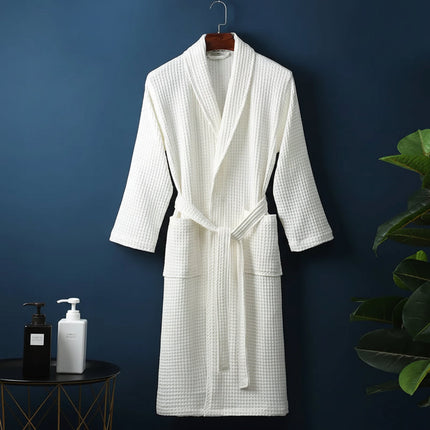 Luxurious Bathrobe | Soft Unisex Dressing Gown with High Absorbency | Comfortable Relaxation for Home 0