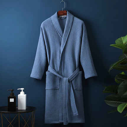 Luxurious Bathrobe | Soft Unisex Dressing Gown with High Absorbency | Comfortable Relaxation for Home 7