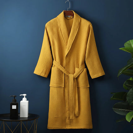 Luxurious Bathrobe | Soft Unisex Dressing Gown with High Absorbency | Comfortable Relaxation for Home 8