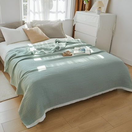 Luxurious Cooling Blanket | Multi-Layered Muslin Cotton for Breathable Summer Comfort 4