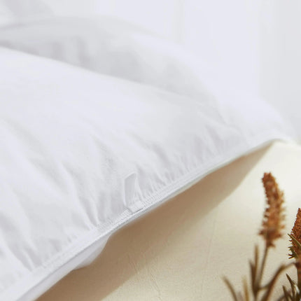 Luxurious Goose Down Comforter | All-Season Warmth with Pinch Pleat Design for Comfortable Sleep 6