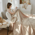 Luxurious Multi-Layered Muslin Cotton Summer Blanket | Breathable Comfort for Warm Nights 0